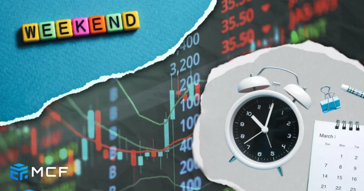 Weekend Effect impact on crypto trading markets showing lower volume and trading strategies for prop firms